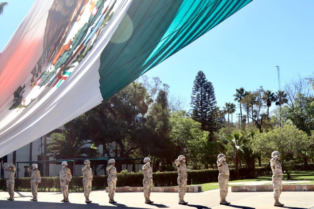 PRESIDENTA DE TIJUANA PARTICIPA EN CEREMONIA DEL DíA DE LA BANDERA