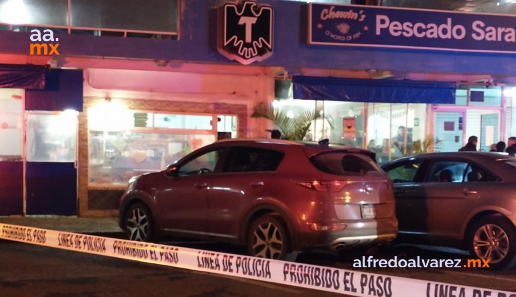 LO MATAN FRENTE A RESTAURANTE DE MARISCOS