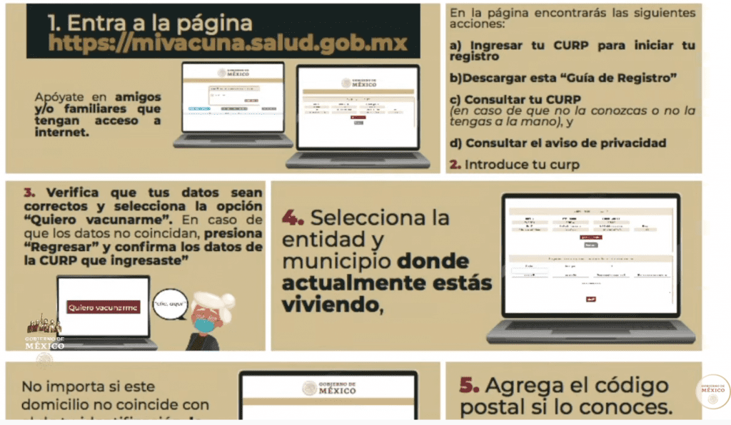 SE ABRE REGISTRO NACIONAL PARA QUE ADULTOS MAYORES RECIBAN VACUNA
