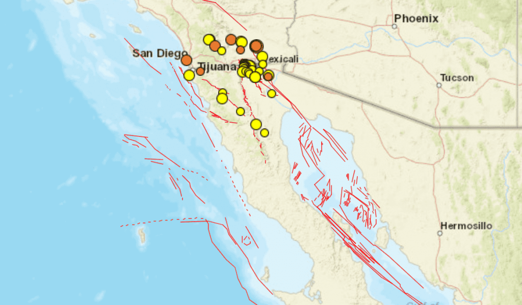 OTRO SISMO REMECE MEXICALI ESTA MADRUGADA