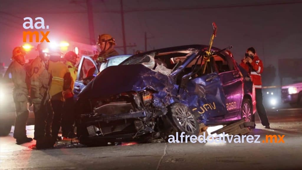 BRUTAL ACCIDENTE DEJA UN MUERTO Y UN LESIONADO
