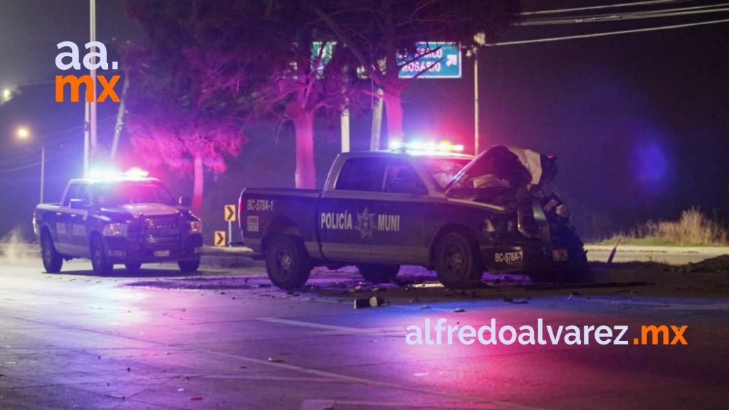 PELIGROSA PERSECUCIóN PROVOCA CHOQUE Y VARIOS POLICíAS LESIONADOS