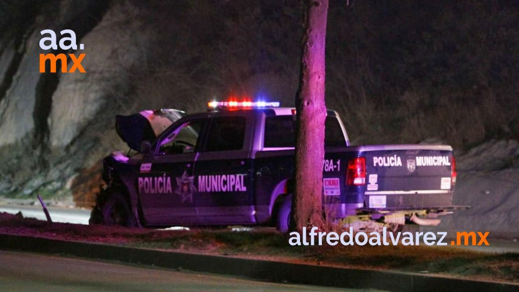 PELIGROSA PERSECUCIóN PROVOCA CHOQUE Y VARIOS POLICíAS LESIONADOS