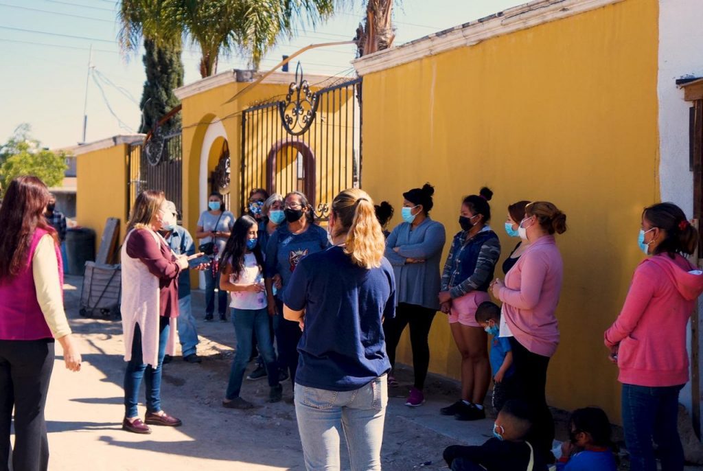 BLANCA FABELA REALIZA RECORRIDOS A DISTINTAS COMUNIDADES