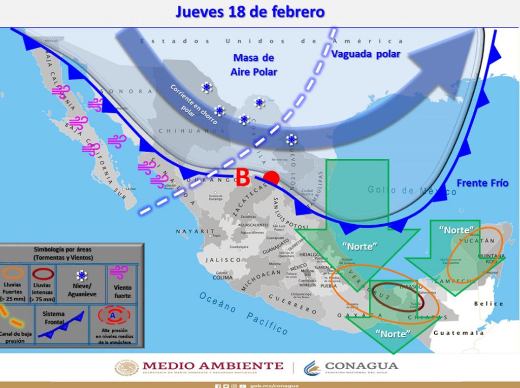 LLEGARá MáS FRíO PARA BAJA CALIFORNIA