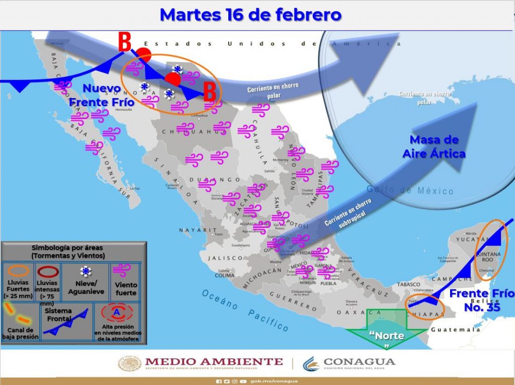 LLEGARá MáS FRíO PARA BAJA CALIFORNIA