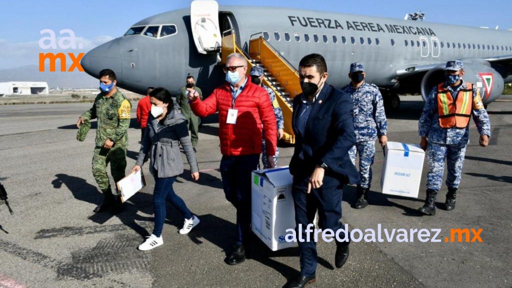 LLEGAN A BAJA CALIFORNIA MáS VACUNAS PARA PERSONAL DE SALUD