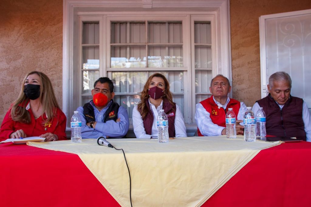ASISTE MARINA DEL PILAR A INAUGURACIóN DE OFICINAS DEL PARTIDO DEL TRABAJO