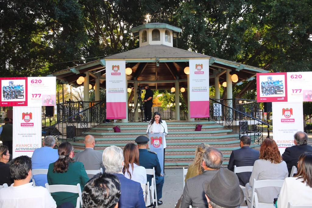 ALCALDESA DE TIJUANA ADELANTA INFORME DE 60 DíAS DE ACCIONES