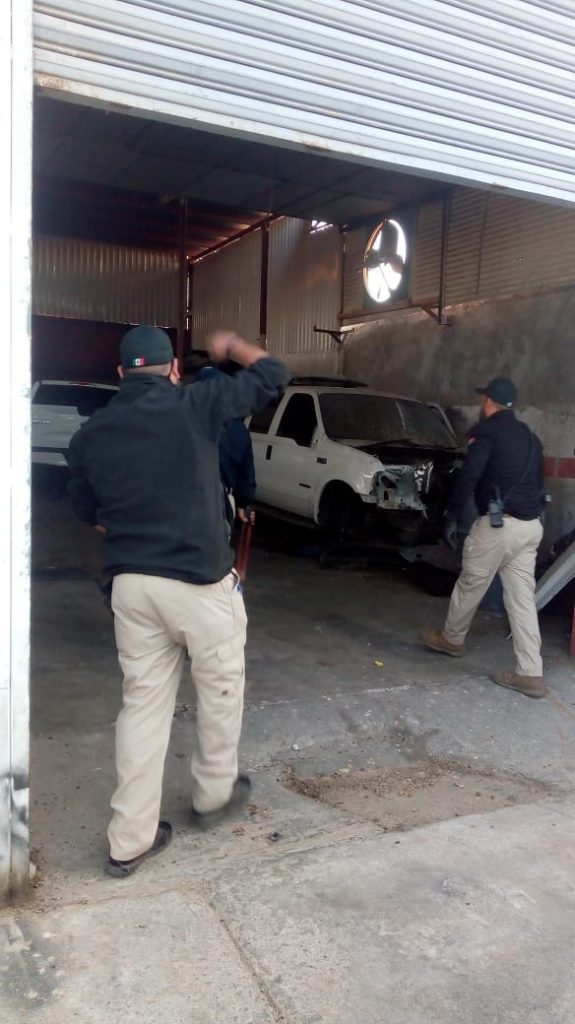 LOCALIZAN BODEGA DONDE DESMANTELABAN VEHíCULOS