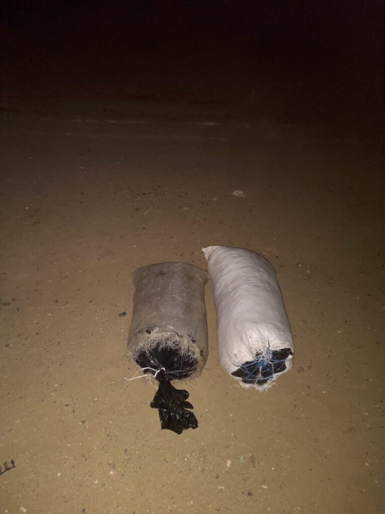 DECOMISAN ESCOPETAS Y KILOS DE MARIHUANA