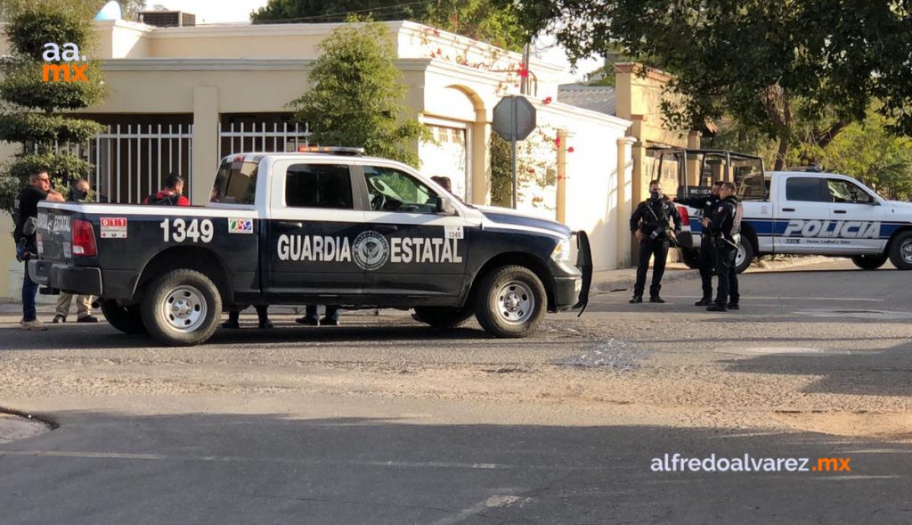 DISPARA EN SU VIVIENDA Y AMENAZA A POLICíAS