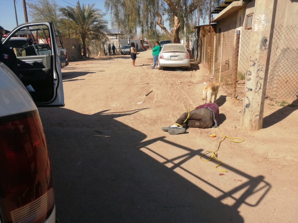 COLONOS CASI LINCHAN A LADRóN QUE SE METIó A UNA VIVIENDA