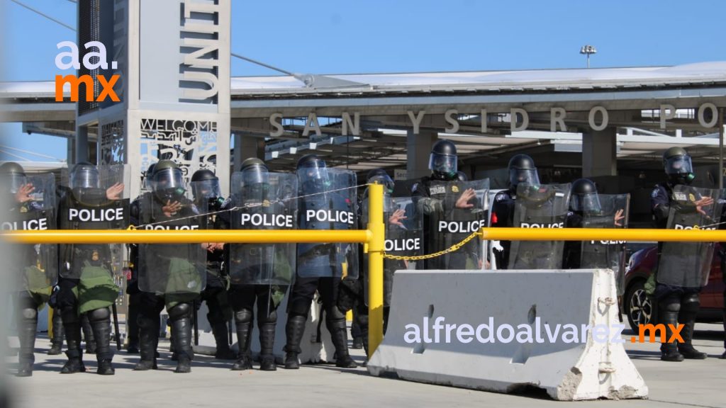 CBP REALIZA OPERATIVO DE PREPARACIóN EN SAN YSIDRO