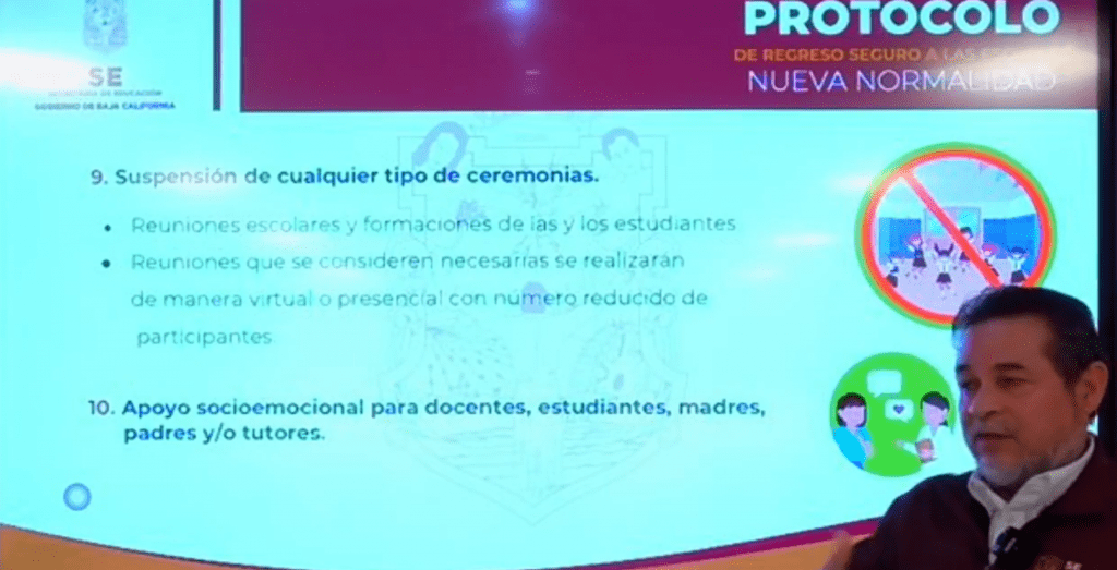 ASí SERá EL PROTOCOLO DE REGRESO A CLASES PRESENCIALES