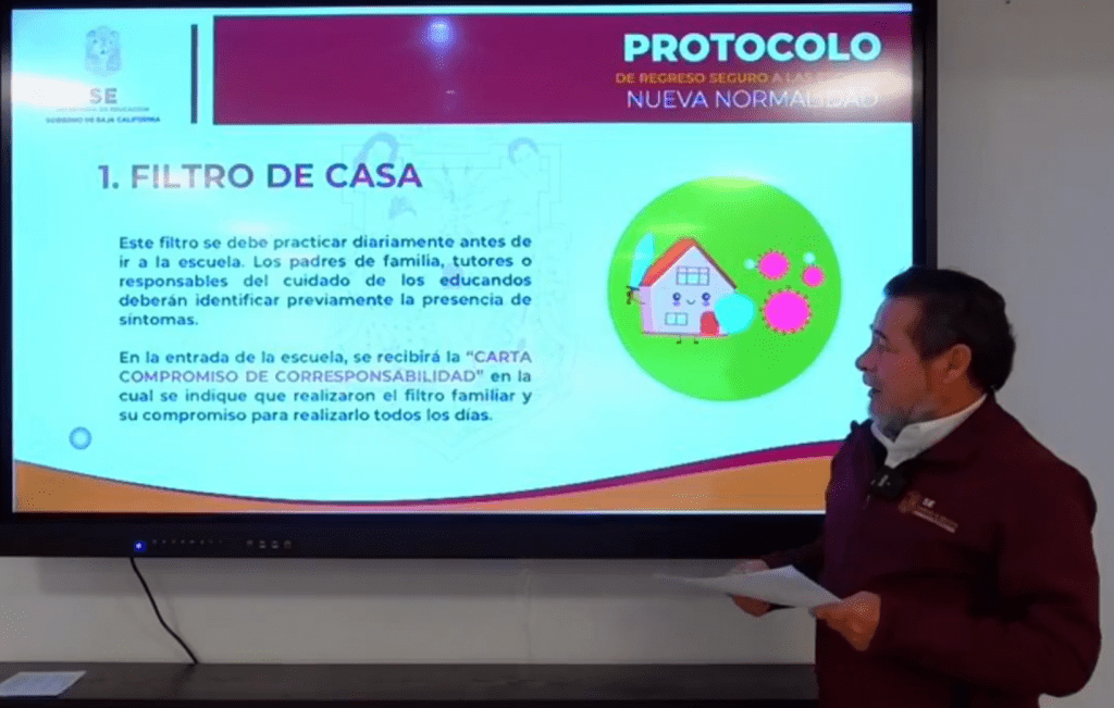ASí SERá EL PROTOCOLO DE REGRESO A CLASES PRESENCIALES