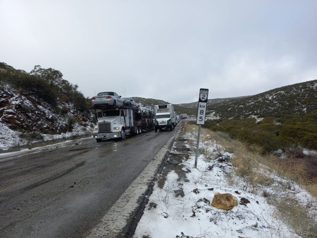 REABREN AL TRáNSITO LAS AUTOPISTAS Y CARRETERA DE LA RUMOROSA
