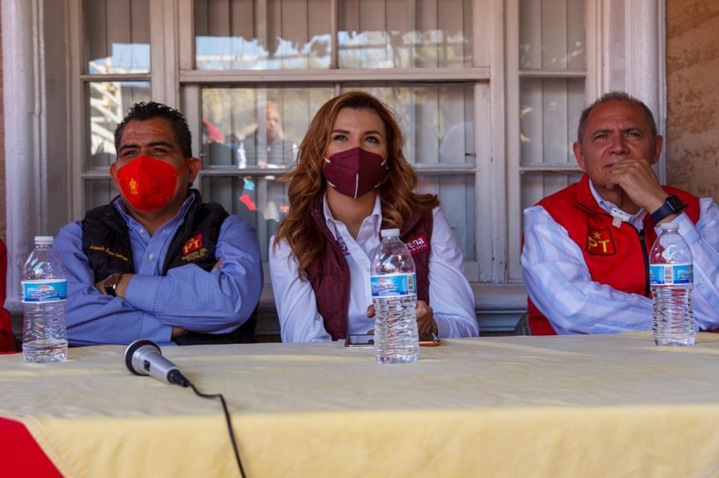 ASISTE MARINA DEL PILAR A INAUGURACIóN DE OFICINAS DEL PARTIDO DEL TRABAJO