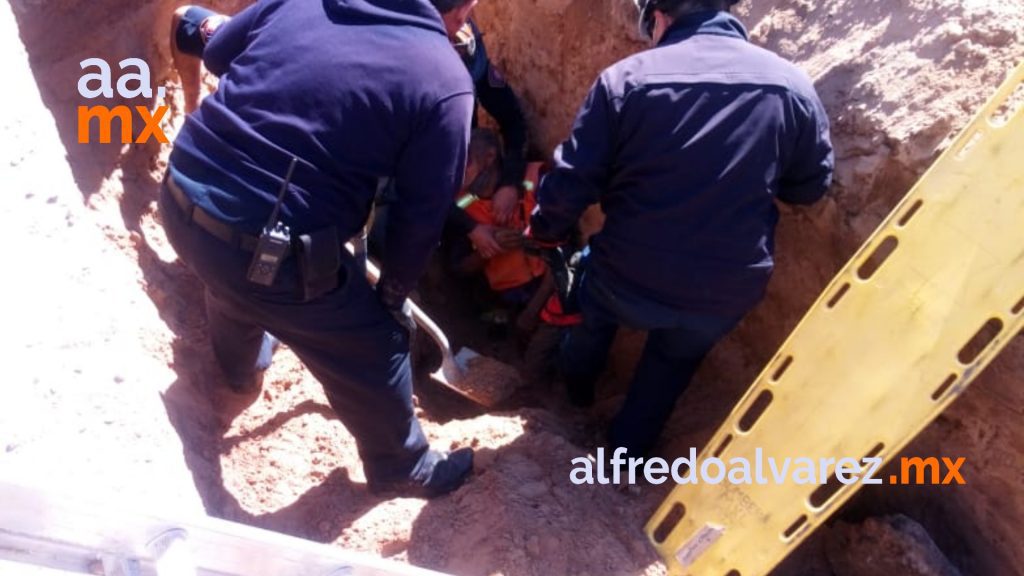 ADULTO MAYOR CAE EN ZANJA DE CESPM Y MUERE