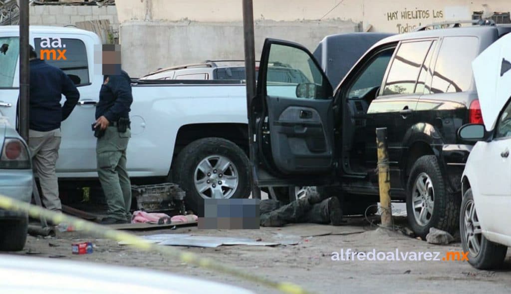 MATAN A DOS EN TALLER MECáNICO, CAE PRESUNTO AGRESOR