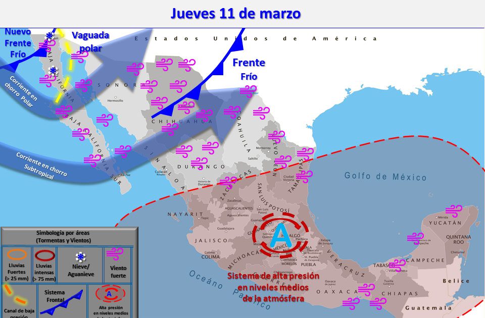 LLEGARáN LLUVIAS INTENSAS Y NEVADA A BC LLEGARáN LLUVIAS INTENSAS Y NEVADA A BC