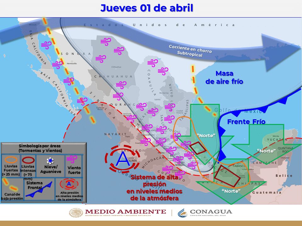 BAJA CALIFORNIA TENDRá TEMPERATURAS EXTREMAS