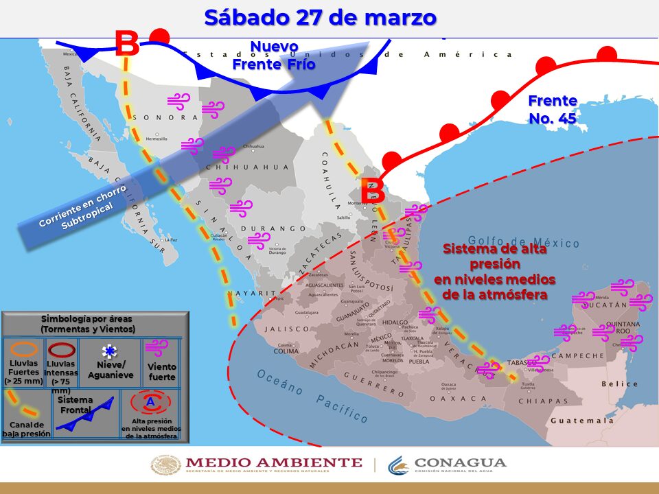 LLUVIAS Y HELADAS EN BAJA CALIFORNIA POR FRENTE FRíO