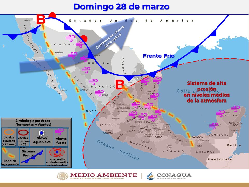 LLUVIAS Y HELADAS EN BAJA CALIFORNIA POR FRENTE FRíO