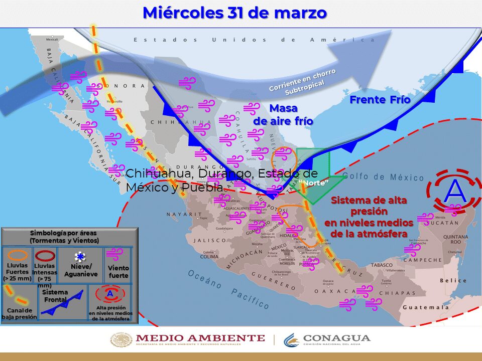 BAJA CALIFORNIA TENDRá TEMPERATURAS EXTREMAS