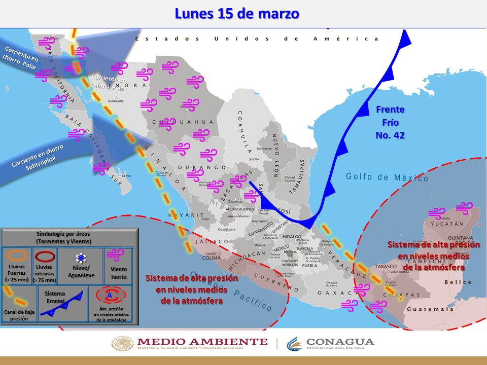 LLEGARá MáS LLUVIA Y HELADAS A BC
