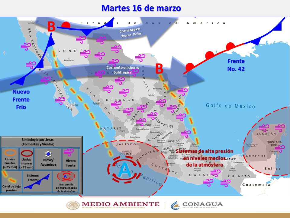 LLEGARá MáS LLUVIA Y HELADAS A BC