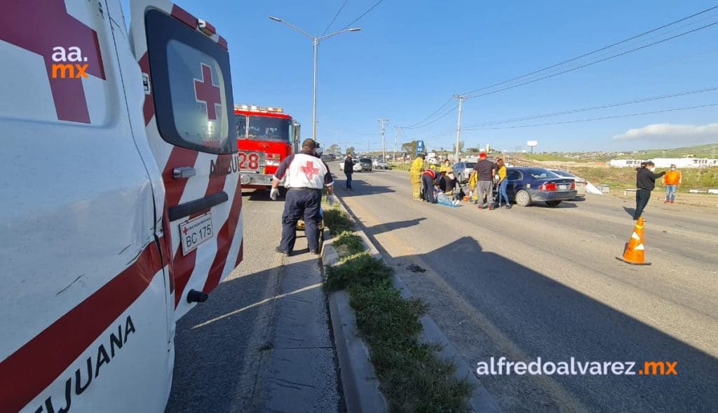 FUERTE ACCIDENTE PROVOCA CARAMBOLA