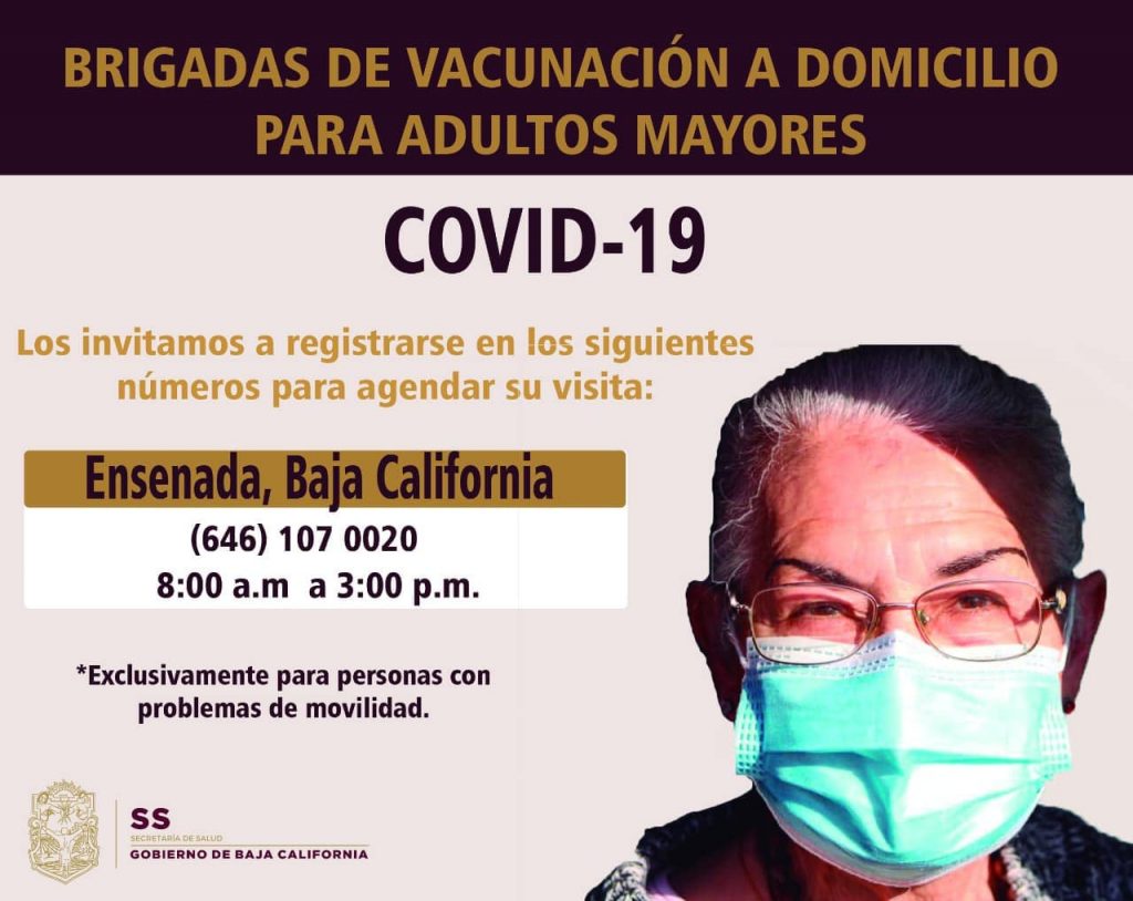 INICIAN BRIGADAS DE VACUNACIóN A DOMICILIO PARA ADULTOS MAYORES