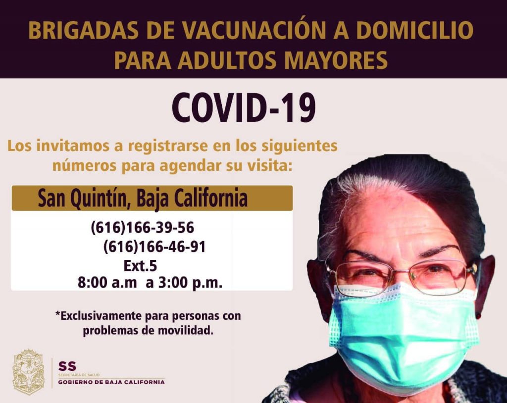 INICIAN BRIGADAS DE VACUNACIóN A DOMICILIO PARA ADULTOS MAYORES