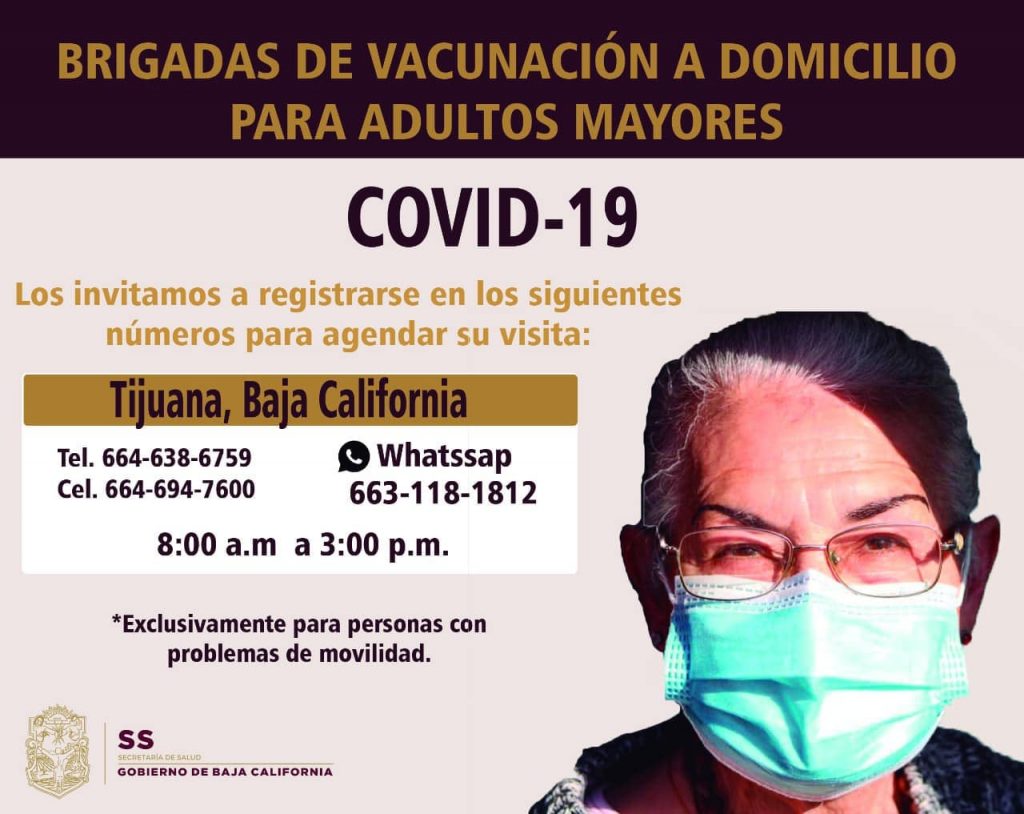 INICIAN BRIGADAS DE VACUNACIóN A DOMICILIO PARA ADULTOS MAYORES