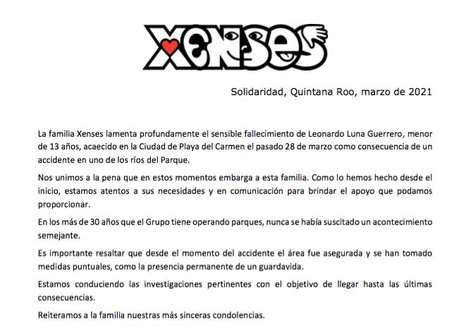 MOMENTOS DE TERROR VIVIó FAMILIA EN PARQUE DE GRUPO XCARET