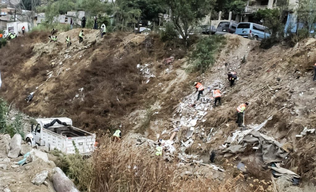 TIJUANA PRESENTA REDUCCIóN DE BASUREROS CLANDESTINOS