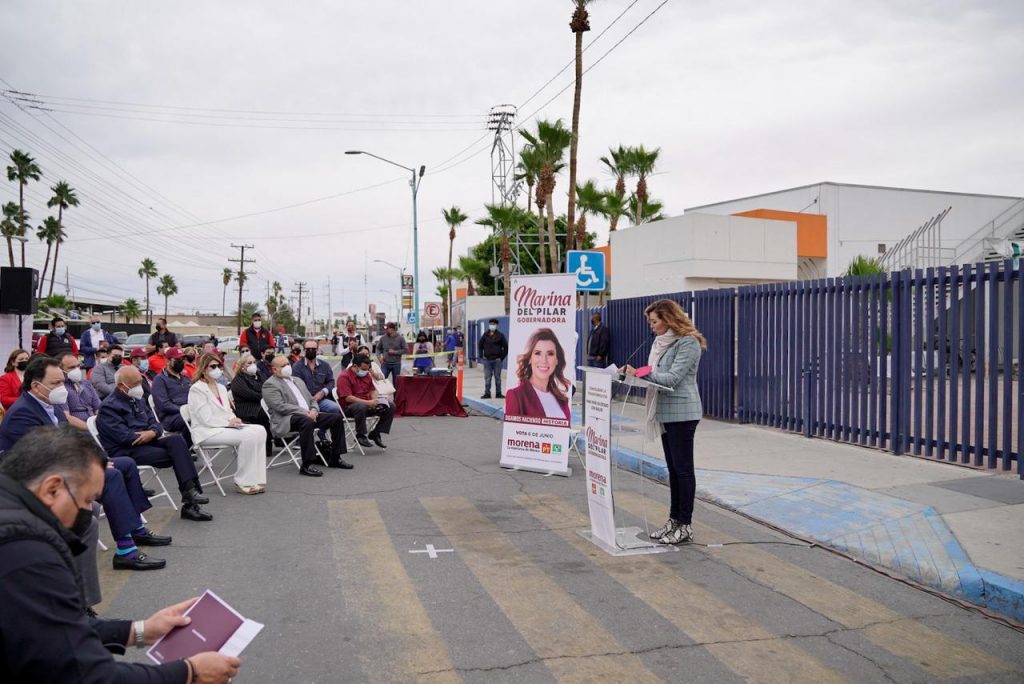 MARINA DEL PILAR PRESENTA PLAN DE SALUD PARA BC DIVIDIDO EN SEIS EJES