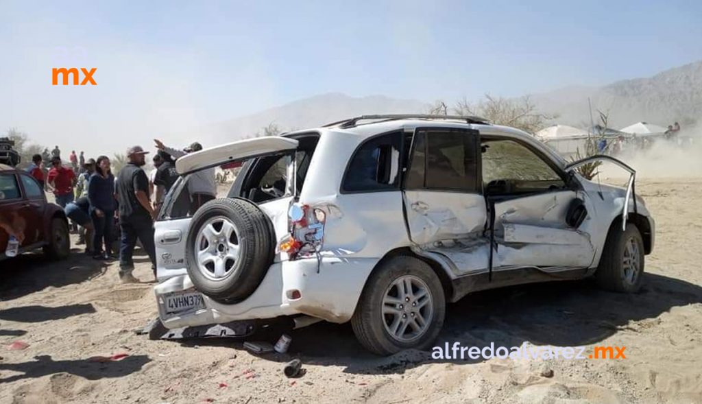 VIDEO: FUERTE CHOQUE EN LA BAJA 250