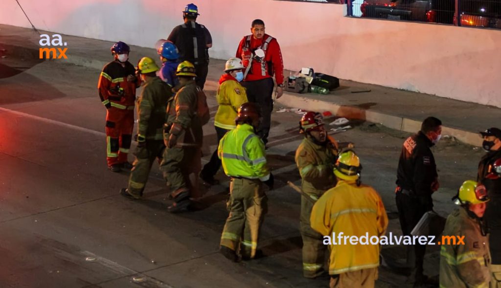 FALLECE AUTOMOVILISTA EN FUERTE CHOQUE CONTRA BARDA