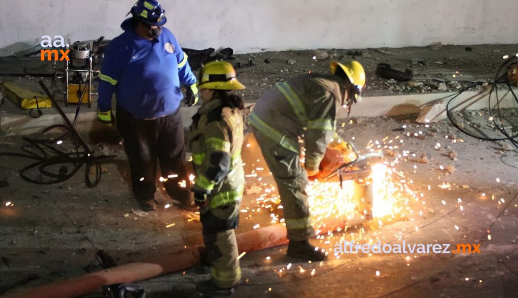 FALLECE AUTOMOVILISTA EN FUERTE CHOQUE CONTRA BARDA