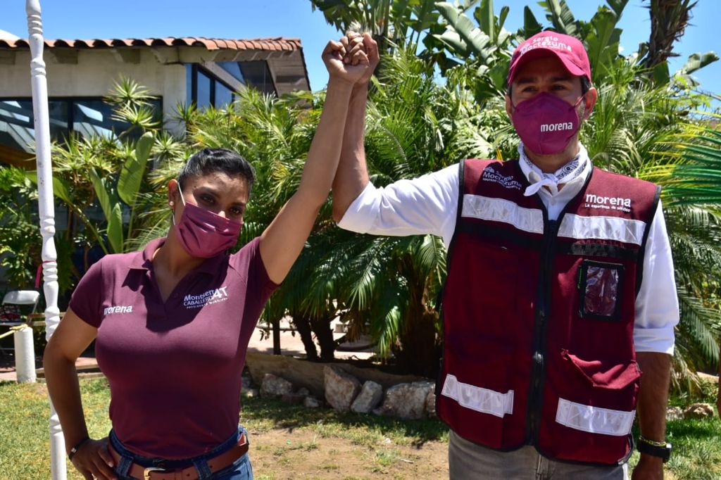 MOCTEZUMA VISLUMBRA UNA VICTORIA ARROLLADORA DE MORENA EN BC