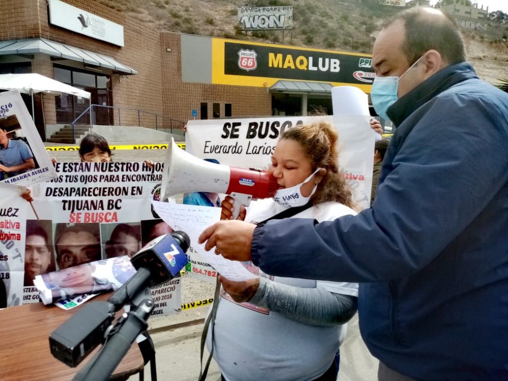 DERECHOS HUMANOS RECIBE A FAMILIARES DE PERSONAS DESAPARECIDAS