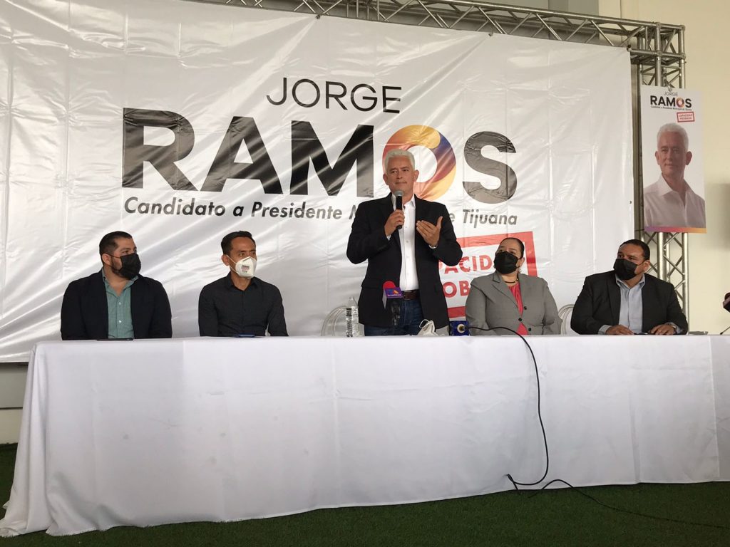 JORGE RAMOS SUMA LIDERAZGOS DE COLONIAS A SU CAMPAñA