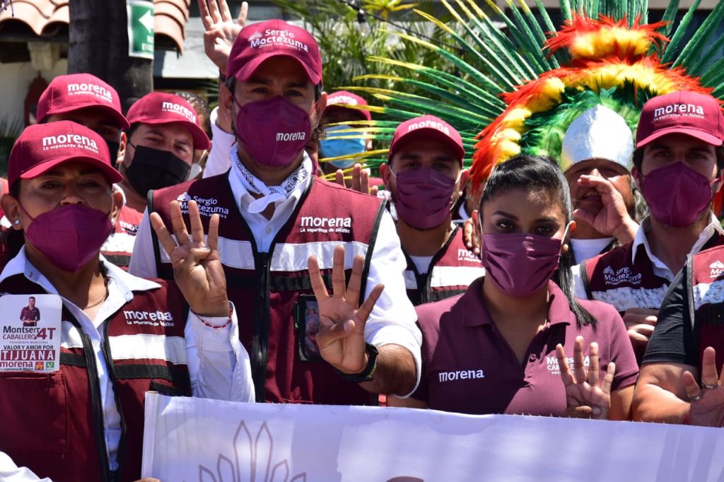 MOCTEZUMA VISLUMBRA UNA VICTORIA ARROLLADORA DE MORENA EN BC