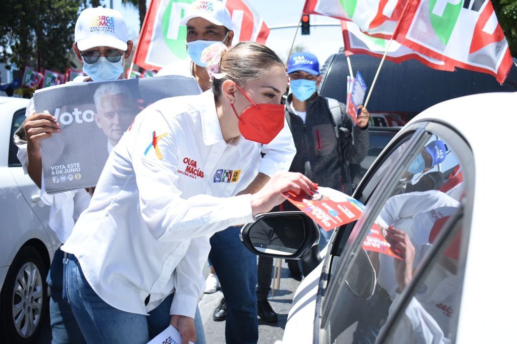 OLGA MACíAS FOMENTA ACCIONES PARA PROTECCIóN DE CICLISTAS