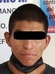 CAE 'EL PELULITO' ENMASCARADO Y CON ARMA BLANCA