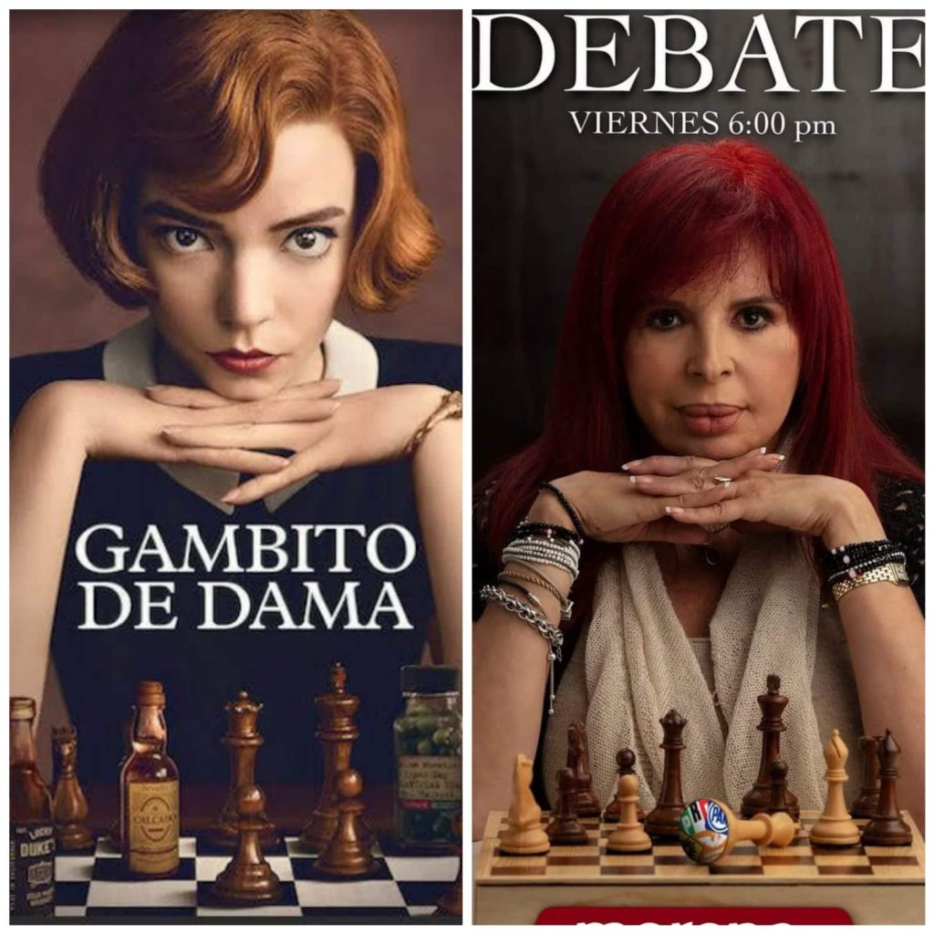 LAYDA SANSORES SE COMPARA CON LA PROTAGONISTA DE GAMBITO DE DAMA