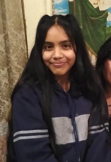 MARELY TIENE 14 AñOS Y ESTá DESAPARECIDA
