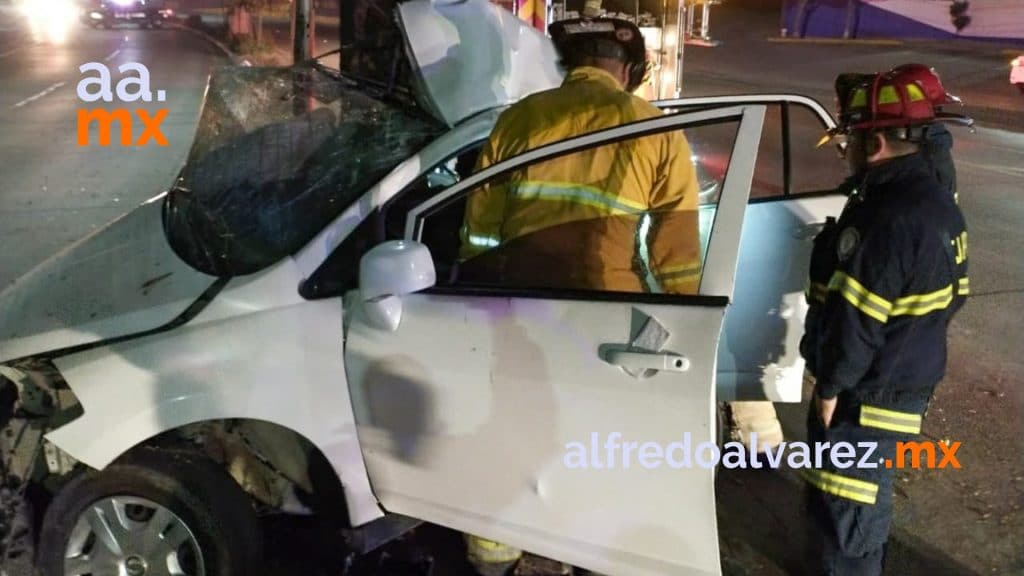 JOVEN SUFRE FUERTE ACCIDENTE